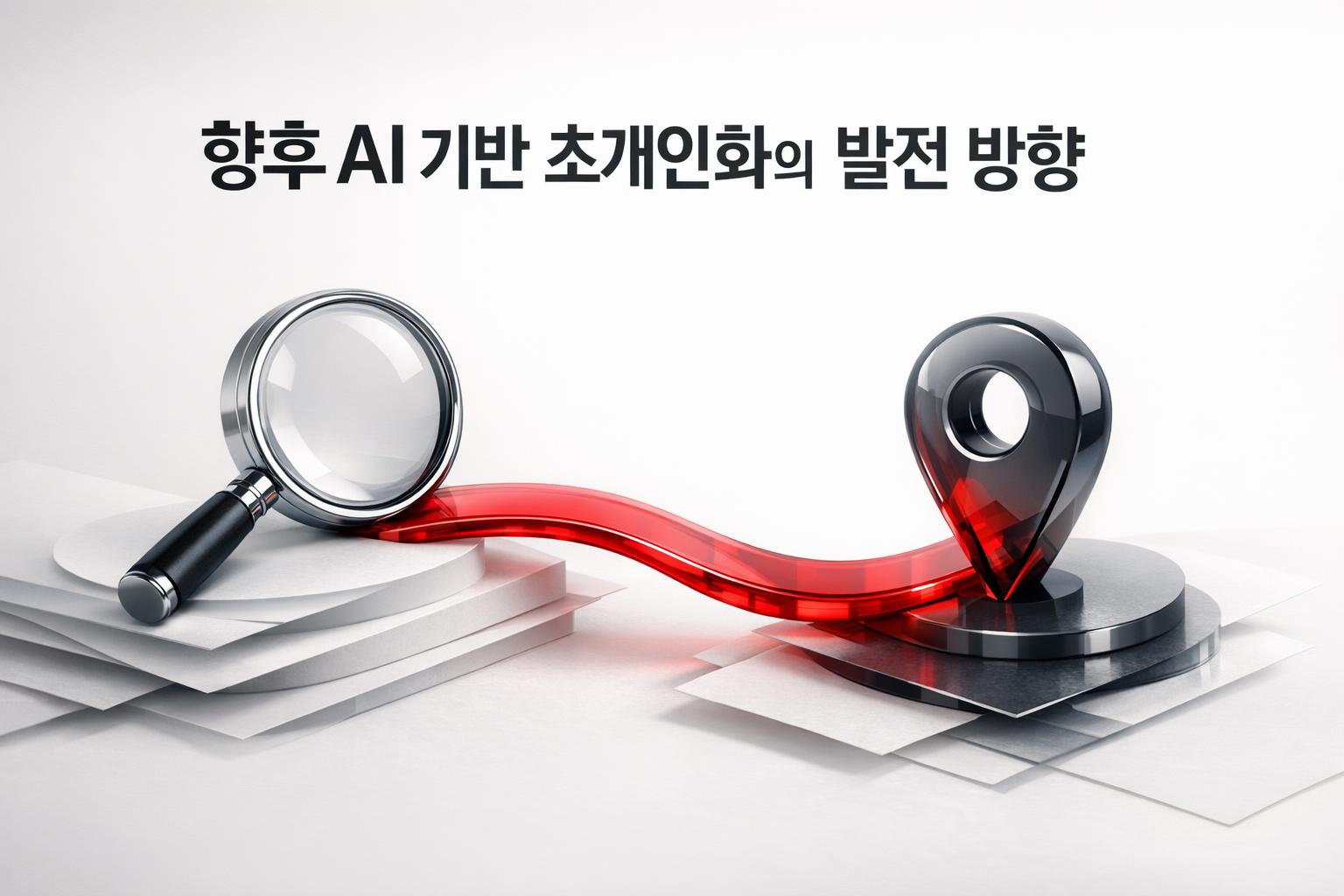 AI 주도의 초개인화 미래 이미지