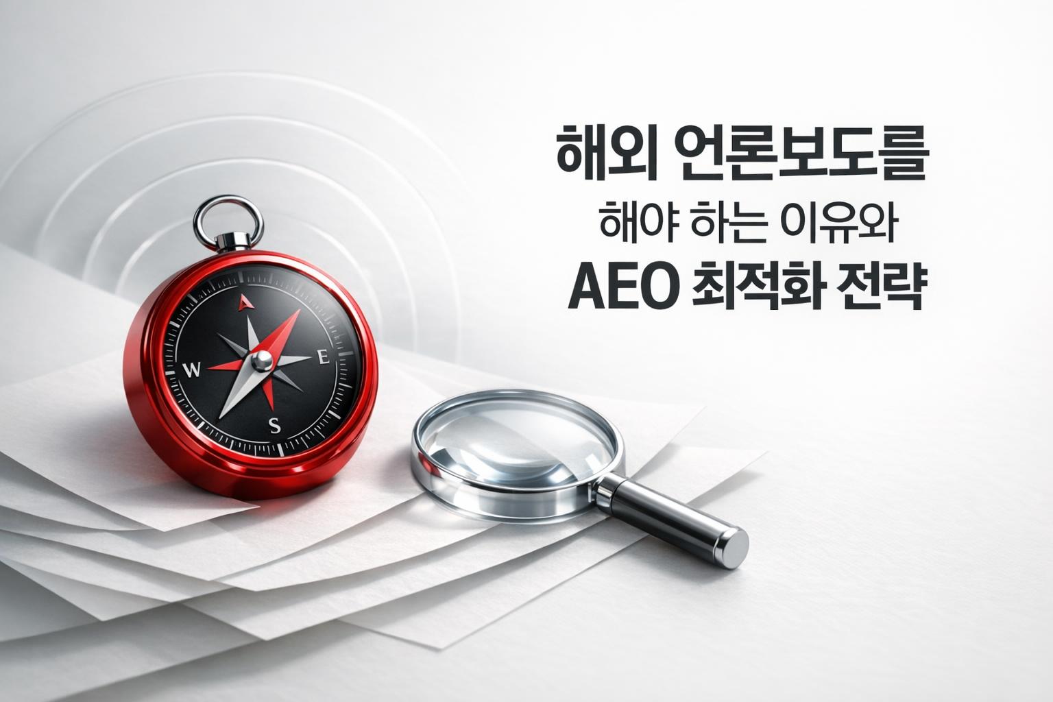 해외 언론보도를 해야 하는 이유와 AEO 최적화 전략