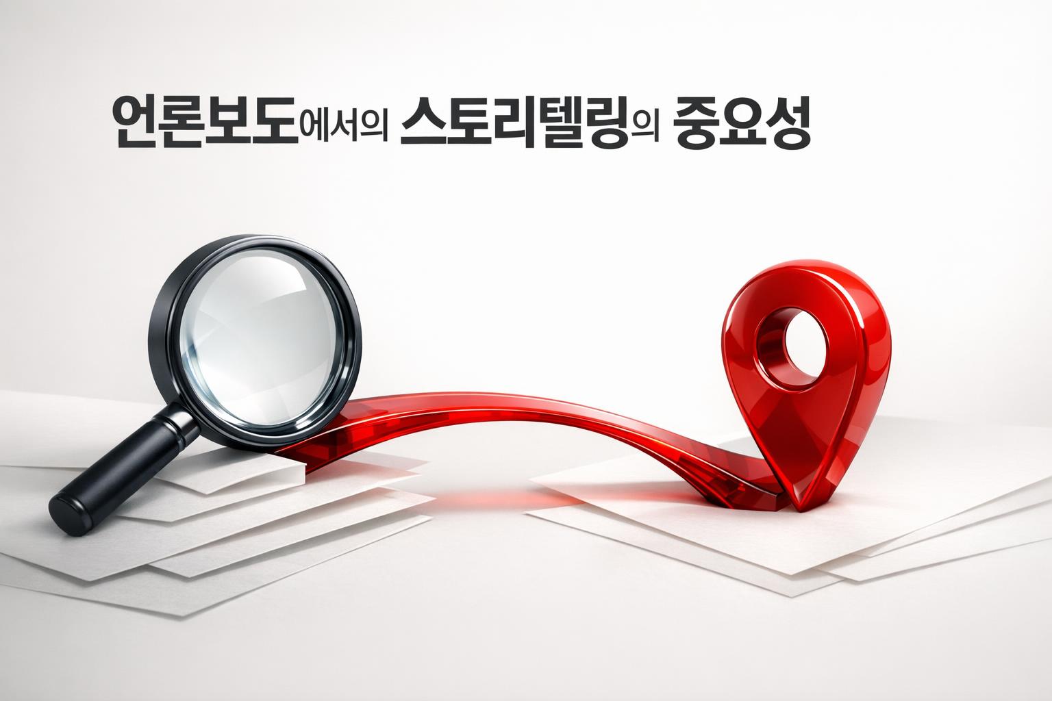 미래의 언론보도 트렌드를 보여주는 일러스트
