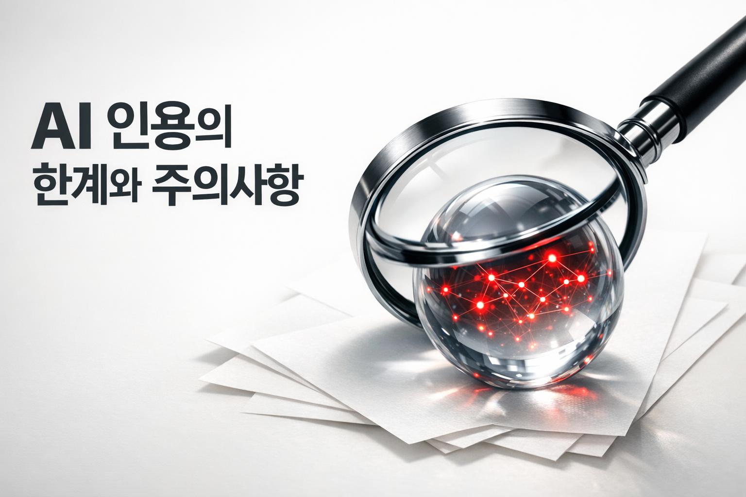AI의 한계 설명 이미지