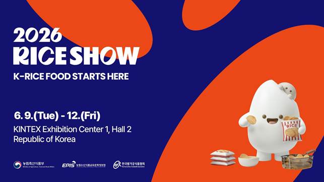‘K-Rice Food’ Showcases Korea’s Expanding Rice Processed Food Industry at 2026 RICE SHOW